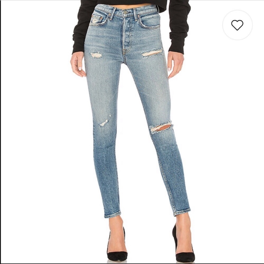 GRLFRND Karolina High Rise Skinny Jeans